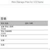 Risk Management Plan Template (Chinese)